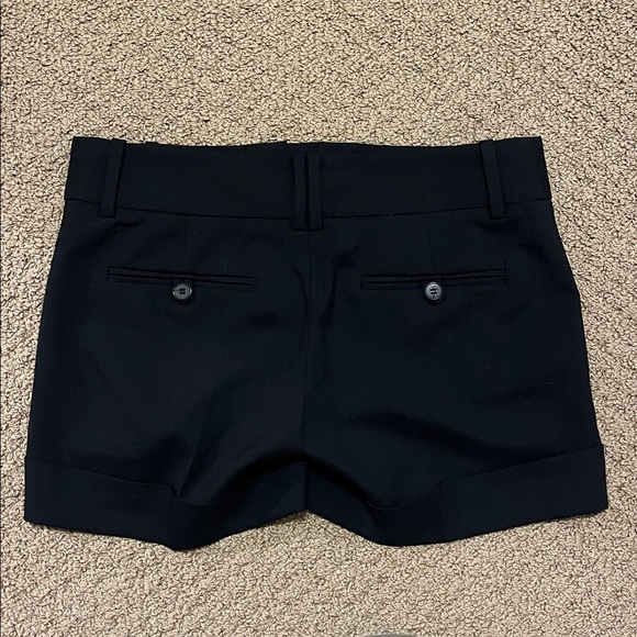 Zara Women's Midnight Black Dress Shorts - Picture 3 of 3